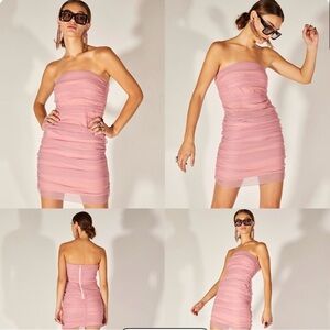 NWT Cynthia Rowley Gigi Strapless Organza Mini Dress size‎ 2 reg $395